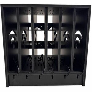 6-device Extra Large Charging Cabinet with Standard Speed USB-C Charging