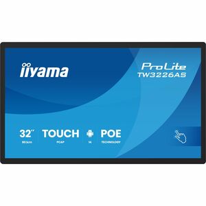 iiyama ProLite TW3226AS-B3P 31.5" LCD Digital Signage Display - 24 Hours/7 Days Operation - Vertical Alignment (VA) - Touc