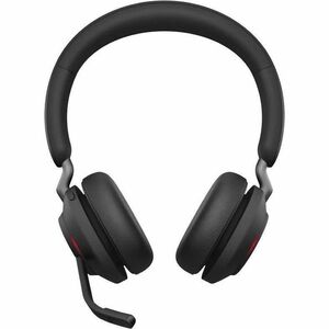 Jabra Evolve2 65 Headset - Stereo - Wireless - Bluetooth - 98.4 ft - On-ear, Over-the-head - Binaural - Circumaural - Nois