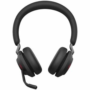 Jabra Evolve2 65 Headset - Microsoft Teams Certification - Stereo - USB Type C - Wireless - Bluetooth - 98.4 ft - 20 Hz to