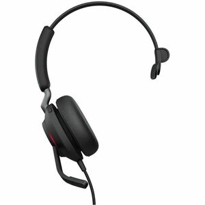 Jabra Evolve2 40 SE Headset - Mono - USB Type A, USB Type C - Wired - 20 Hz to 20 kHz - Over-the-head, On-ear - Monaural -