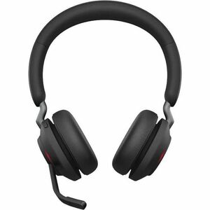 Jabra Evolve2 65 Headset - Microsoft Teams Certification - Stereo - Wireless - Bluetooth - 98.4 ft - 20 Hz to 20 kHz - Ove