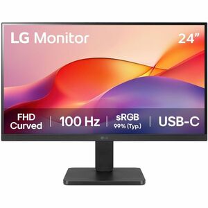 Monitor LCD LG 24U421A-B 24.0" (61.0cm) Clase Full HD Pantalla curva - 16:9 - Negro - 23.8" (60.5cm) Viewable - Vertical A