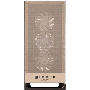 In Win DLITE IW-CS-DLITEBRO-4XM120 Computer Case - ATX Motherboard Supported - Mid-tower - Mesh, SPCC, Tempered Glass, Alu