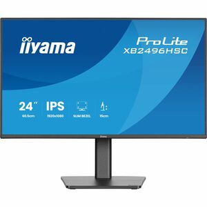 iiyama ProLite XB2496HSC-B1. Display diagonal: 61 cm (24"), Display resolution: 1920 x 1080 pixels, HD type: Full HD, Disp