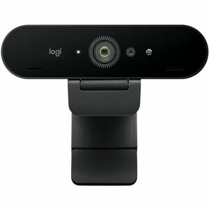 Cámara Web Logitech BRIO - 13Megapíxel - Grafito - 4K - 3840 x 2160 Vídeo - Micrófono - Micrófono
