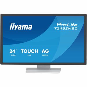 iiyama ProLite T2452MSC-W1AG 24 Zoll Klasse LCD-Touchscreen-Monitor - 16:9 Format - 5 ms Reaktionszeit - 61 cm (24 Zoll) V