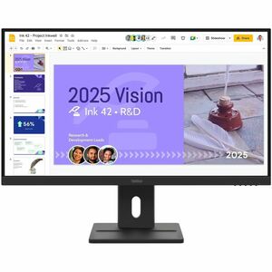 Lenovo ThinkVision E27Q-40 27"" Class WQHD LED Monitor - 16:9 - Raven Black - 27"" Viewable - In-plane Switching (IPS) Tec