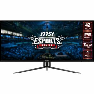 MSI MAG 401QR 40 Zoll Klasse UW-QHD Gaming-LED-Monitor - 21:9 Format - Schwarz - 101,6 cm (40 Zoll) Viewable - IPS-Technol
