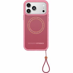 OtterBox Sole Case for Apple iPhone 17 Pro Max Smartphone - Xtra Hot (Pink) - Drop Resistant - Nylon Fabric, Polycarbonate