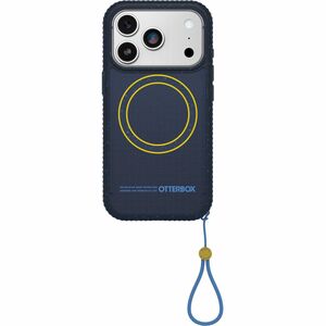 OtterBox Sole Case for Apple iPhone 17 Pro Smartphone - Real Quiet (Blue) - Drop Resistant - Nylon Fabric, Polycarbonate, 
