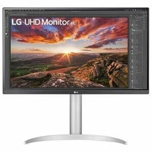 LG 27BP85UK-W 27" Class 4K UHD LCD Monitor - 16:9 - Textured Black - 27" Viewable - In-plane Switching (IPS) Technology - 