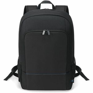 Dicota TWO Tasche (Rucksack) für 38,1 cm (15 Zoll) bis 43,9 cm (17,3 Zoll) Notebook - Schwarz - 300D rPET Polyester Körper