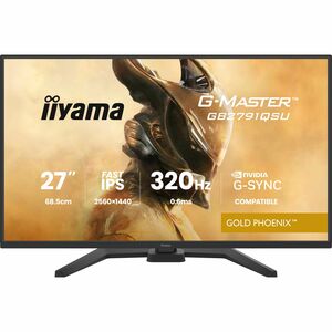 Moniteur de jeu LCD iiyama Gold Phoenix G-MASTER GB2791QSU-B1 27" Classe WQHD - 16:9 - Noir mat - 68,6 cm (27") Viewable -