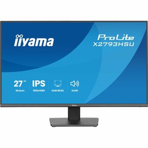 Moniteur LED iiyama ProLite X2793HSU-B1 27" Classe Full HD - 16:9 - Noir mat - 68,6 cm (27") Viewable - Technologie IPS - 