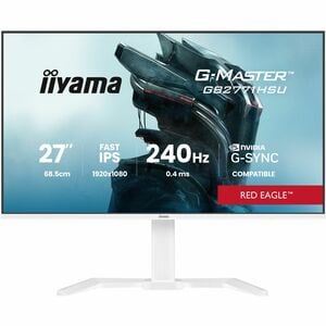 Moniteur de jeu LCD iiyama G-MASTER Red Eagle GB2771HSU-W1 27" Classe Full HD - 16:9 - Blanc mat - 68,6 cm (27") Viewable 