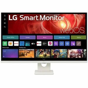 LG 32U721SA-W 32" Class 4K UHD Smart LCD Monitor - 16:9 - White - 31.5" Viewable - Vertical Alignment (VA) - 3840 x 2160 -