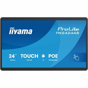 iiyama TW2424AS-B3P. Produktdesign: Interaktiver Flachbildschirm. Bildschirmdiagonale: 60,5 cm (23.8"), Display-Auflösung:
