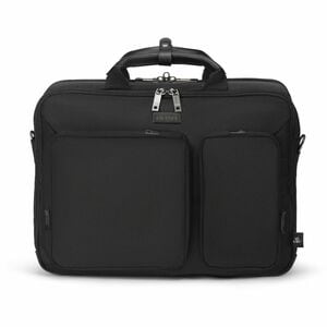 Dicota SEVEN Carrying Case for 35.6 cm (14") to 40.6 cm (16") Notebook - Water Proof Bottom, RFID Resistant - 1680D Polyet
