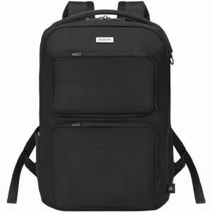 Dicota SEVEN Tasche (Rucksack) für 30,5 cm (12 Zoll) bis 35,6 cm (14 Zoll) Notebook - Schwarz - 1680D Polyethylenterephtha