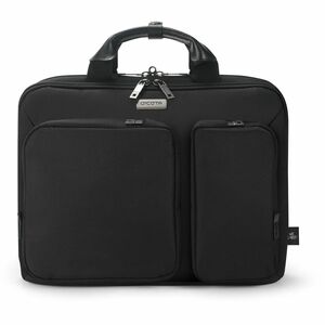 Dicota SEVEN Tasche für 30,5 cm (12 Zoll) bis 35,6 cm (14 Zoll) Notebook - Schwarz - 1680D Polyethylenterephthalat (PET) K