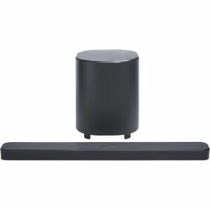 JBL Bar 500MK2 5.1 Bluetooth Sound Bar Speaker - 750 W RMS - Google Assistant, Siri Supported - Black - Wall Mountable - 4