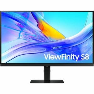 Samsung ViewFinity S8 S27D802UEE 27" Class 4K UHD LED Monitor - 16:9 - Black - 27" Viewable - In-plane Switching (IPS) Tec