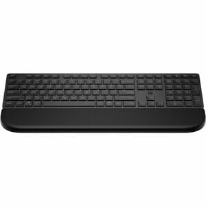 HP 580K Keyboard - Wireless Connectivity - USB Type A Interface - Bluetooth/RF - 2.40 GHz - CoPilot Hot Key(s) - Recycled 
