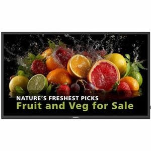 Philips Signage Solutions 32BDL5050D 800.10 mm LCD Digital Signage Display - 24 Hours/7 Days Operation - Advanced Super Di
