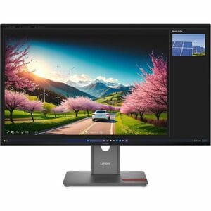 Lenovo ThinkVision P32UD-40 32" Class 4K UHD LED Monitor - 16:9 - Raven Black - 80 cm (31.5") Viewable - In-plane Switchin