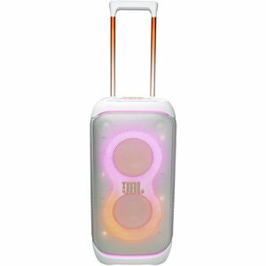 Sistema di altoparlanti JBL PartyBox Stage 320 Portatili Bluetooth - 240 W RMS - Bianco - Supporto da pavimento - 40 Hz a 