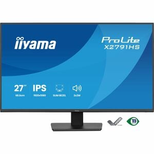 iiyama ProLite X2791HS-B1 27 Zoll Klasse Full HD LED-Monitor - 16:9 Format - Mattschwarz - 68,6 cm (27 Zoll) Viewable - IP
