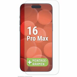 Displex Hülle für Apple iPhone 16 Pro Max Smartphone - Transparent - Schmutzabweisend, Fingerabdruckresistent, Schlagfest,