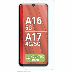 Displex Real Glass 10H, 9H Gehärtetes Glas Displayschutz für Samsung Galaxy A16 5G - Transparent - 1 - für Super AMOLED Sm