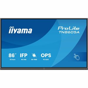 LCD Ecrans à affichages dynamiques iiyama ProLite TN8605A-B1AG 2174,24 mm - Tecnologie IPA (In-Plane Switching) - Écran ta