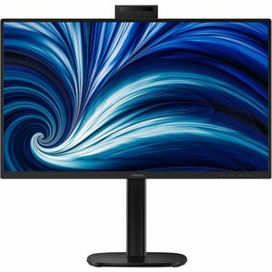 Philips 24B2U3301H 24" Class Webcam Full HD LED Monitor - 16:9 - Black - 23.8" Viewable - In-plane Switching (IPS) Technol