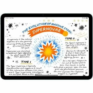 Tablette Apple iPad Air 11 (2026) - 27,9 cm (11"") - 12 Go - 128 Go Stockage - Bleu - M4 Octa-core (8 Core) - 500 cd/m² - 