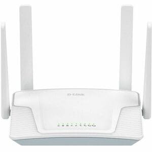 D-Link G416C Wi-Fi 6 IEEE 802.11 a/b/g/n/ac/ax 1 SIM Ethernet, Cellular Modem/Wireless Router - 4G - LTE, WCDMA, DC-HSPA, 