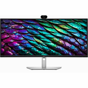 Dell Pro P P3426WEB 34" Class Webcam UW-QHD Curved Screen LED Monitor - 21:9 - Black - TAA Compliant - 86.6 cm (34.1") Vie
