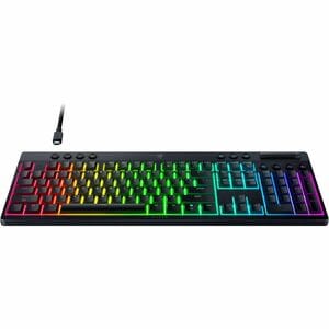 Clavier de jeu Razer BlackWidow V4 - Pleine taille - Câblé / Sans fil Connectivité - USB Type C Interface - RGB LED - Fran