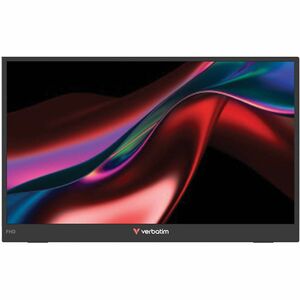 Verbatim Light 16" Class Full HD LCD Monitor - 16:9 - 15.6" Viewable - In-plane Switching (IPS) Technology - 1920 x 1080 -