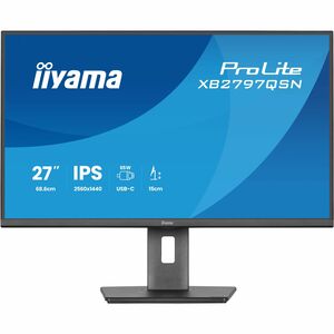 iiyama ProLite XB2797QSN-B1 27 Zoll Klasse WQHD LED-Monitor - 16:9 Format - Mattschwarz - 68,6 cm (27 Zoll) Viewable - IPS