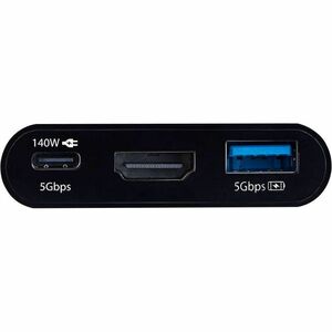 StarTech.com 168B-USBC-MULTIPORT. Übertragungstechnik: Kabelgebunden, Hostschnittstelle: USB 3.2 Gen 1 (3.1 Gen 1) Type-C,