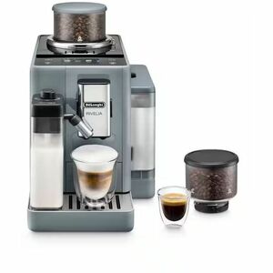DeLonghi Rivelia Pebble Grey, macchina automatica per caffè in chicchi, colore grigio