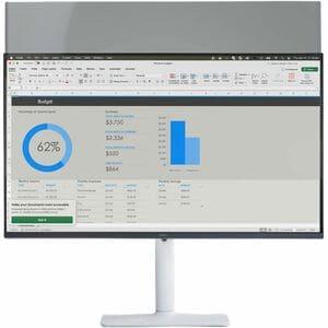 StarTech.com Plastic Anti-glare Privacy Screen Protector - Transparent - 1 - TAA Compliant - For 54.6 cm (21.5") Widescree