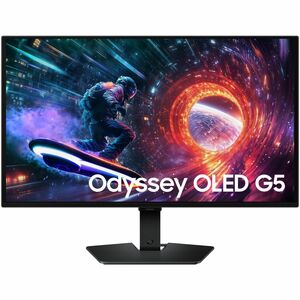 Samsung Odyssey G5 S27FG500SU 27 Zoll Klasse WQHD Gaming-OLED-Monitor - 16:9 Format - Schwarz - 68,6 cm (27 Zoll) Viewable