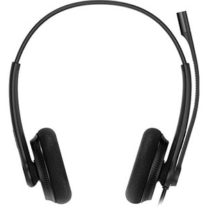 Yealink UH34 Dual Teams Wired Over-the-head Stereo Headset - Black - Binaural - Supra-aural - 32 Ohm - 20 Hz to 20 kHz - 1