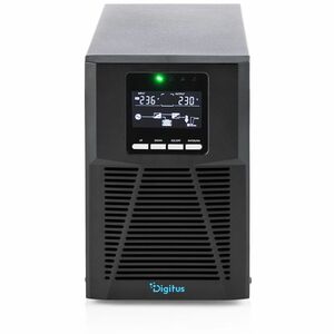 Digitus Double Conversion Online UPS - 1 kVA/1 kW - Turm, Desktop - 4 Stunde(n) Aufladen - 230 V AC, 120 V AC Eingang - 20
