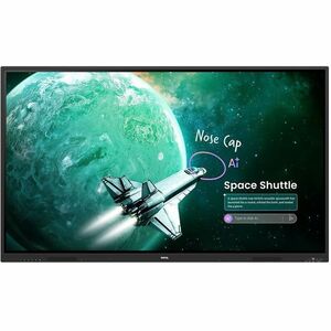 BenQ RE8605A 2184.40 mm 4K UHD LCD Collaboration Display - 8 GB - 3840 x 2160 - 2160p - Android 16