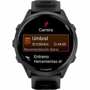Garmin Forerunner 570 Smart Watch - 47 mm Case Height - Black Body Color - Aluminium Body Material - Speaker, Phone, Sleep